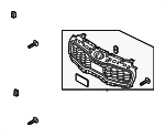 86350D9510 - Body: Grille Assembly for Kia: Sportage Image