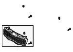 86350D9020 - Body: Grille Assembly for Kia Image