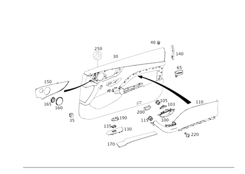 Door Paneling for 2019 Mercedes-Benz E53 AMG #0