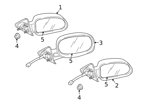 Outside Mirrors for 2011 Ram Dakota #0