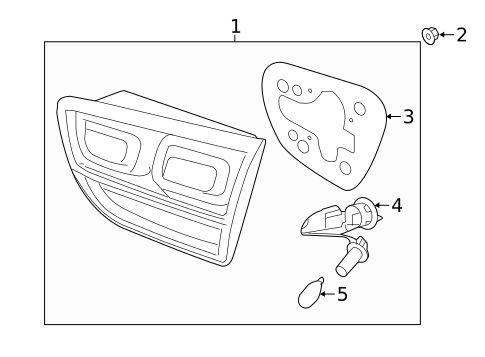 Combination Lamps for 2019 Kia Sorento #1