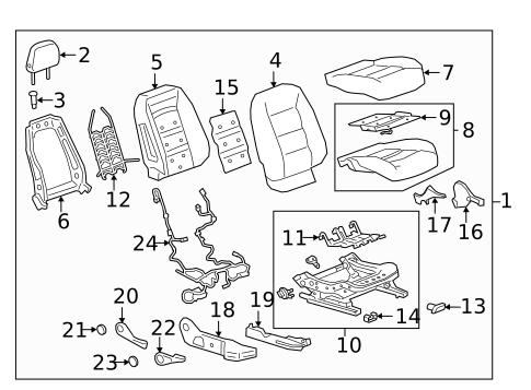 Heated Seats for 2020 Chevrolet Equinox #1
