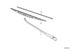 61611367380 - : Wiper Arm Right for BMW Image