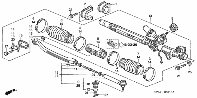 P.S. Gear Box for 2005 Honda Insight #0