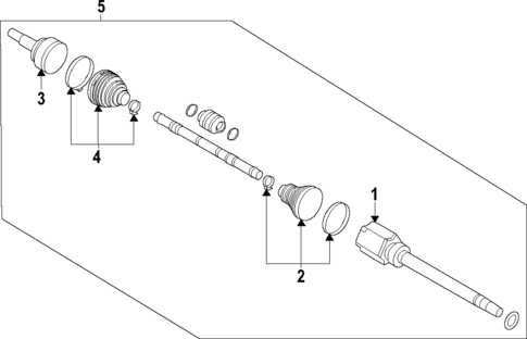 Axle Shafts & Joints for 2025 Nissan Kicks #0
