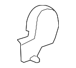 718280E020A0 - Body: Inner Cover for Lexus Image