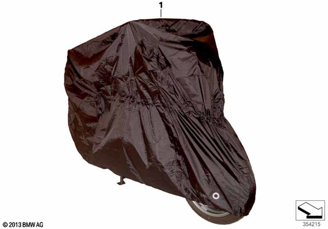 71607689674 - Maintenance &amp; Technology: Vehicle Cover for BMW-Motorrad Image