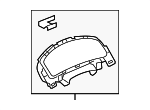 7P1857053A - Body: Cluster Cover for Volkswagen: Touareg Image