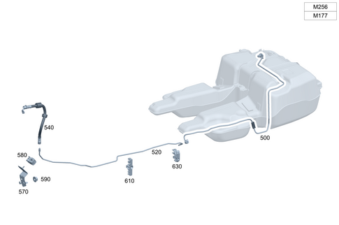 Fuel Lines for 2005 Mercedes-Benz G 500 #0