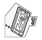 8Y5885501CA9 - Body: Seat Back Frame for Audi: A3, A3 Quattro, RS3, S3 Image