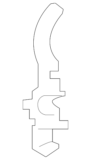 5Q0820774 - HVAC: A/C Refrigerant Line Clamp for Volkswagen: e-Golf, Taos, Tiguan Image