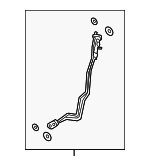 PAB81688600 - HVAC: Front AC Line for Porsche: Cayenne Image