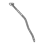 68518760AA - Body: Washer Hose for Mopar Image