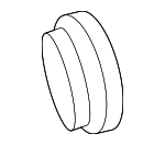 68518774AA - Body: Washer Fluid Reservoir Filler Pipe Grommet for Mopar Image