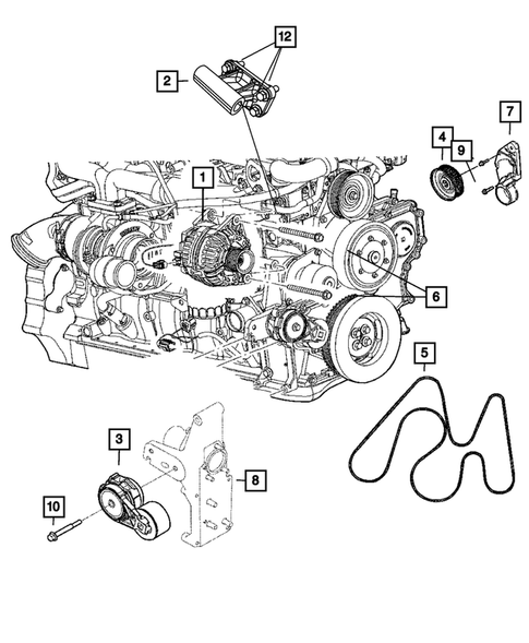 Generators / Alternators for 2010 Dodge Ram 2500 #0