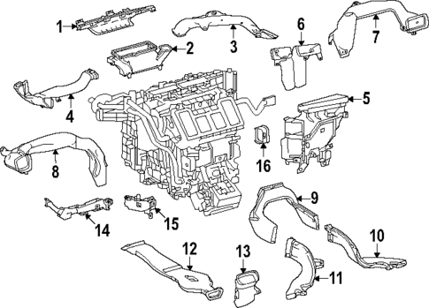 Ducts for 2025 Lexus RZ450e #0