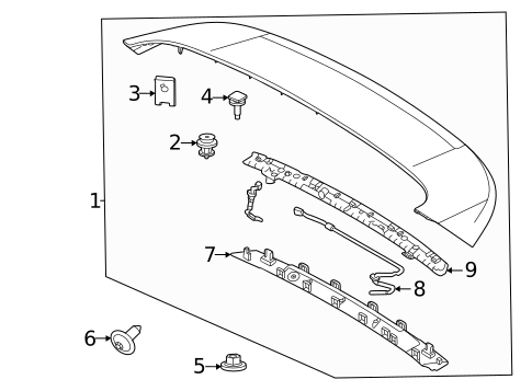 Spoiler for 2025 Volvo EX30 #0