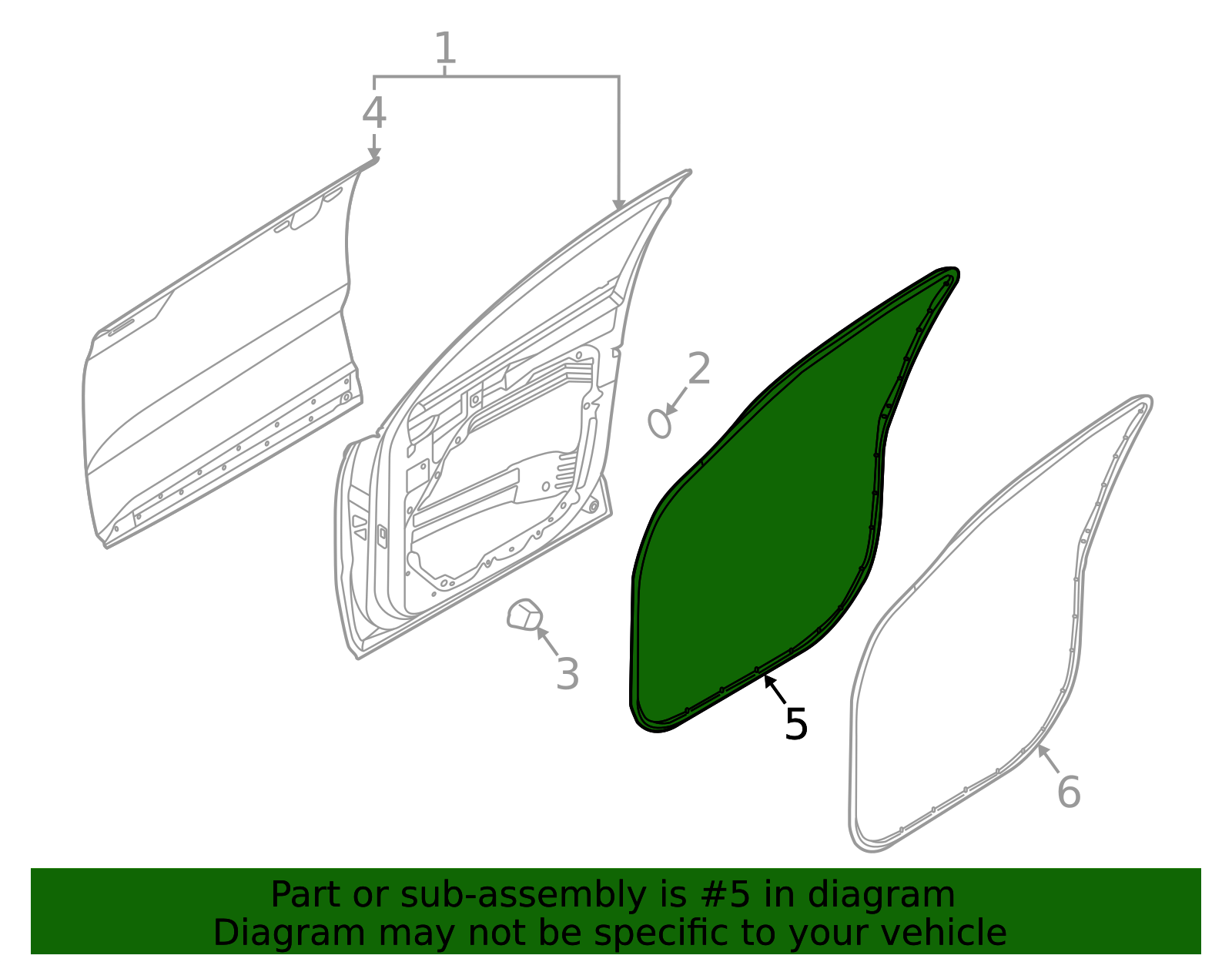 82130-R0000 - Door Weather-Strip 2022-2025 Kia Carnival | Kia.Parts Store