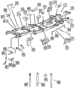 68089375AB - Frame, Bumper and Fascia: Chassis Frame Assembly for Dodge: Ram 2500 | Ram: 2500 Image