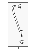 72113T3L305 - : Door Lock Operating Rod for Honda: Accord Image