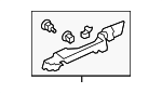 72142T3LA11 - Body: Exterior Door Handle Base for Honda: Accord Image