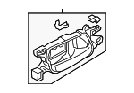 72160T2AA01ZA - Body: Handle, Inside for Honda: Accord Image