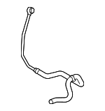 LR012758 - Steering: Lower Return Hose for Land-Rover Image