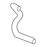 XR89455 - Cooling System: Outlet Hose for Jaguar Image