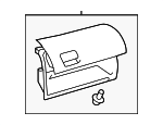 5544047020E1 - : Glove Box Assembly for Toyota: Prius V Image