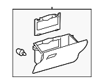5555047121B0 - : Glove Box Assembly for Toyota: Prius V Image