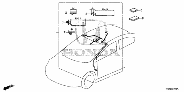 Wire Harness (4) for 2015 Honda Civic #0