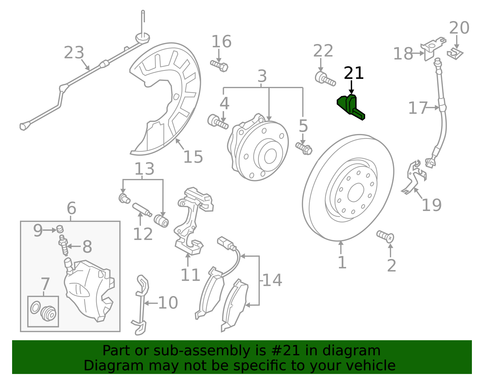 2005-2022 Volkswagen Vehicle Speed Sensor WHT-003-856-D | QuirkParts