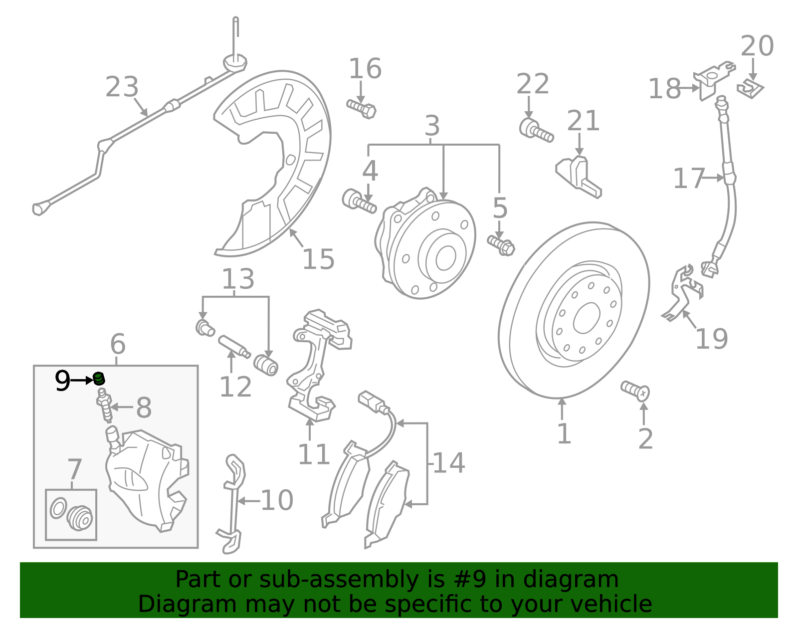 Brake Bleeder Screw Cap 211-611-483 | VW Direct Auto Parts