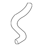 1J0121073A - Cooling System: Hose for Volkswagen Image