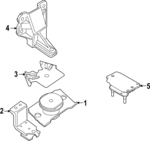 113209BT0D - Engine: Rear Mount for Nissan: Frontier Image