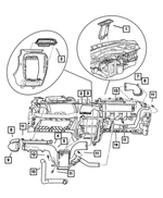 5264749AD - : Air Outlet Duct for Dodge: Neon Image