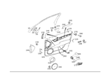 2047250271 - Driver Door: Trim for Mercedes-Benz Image