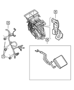 68125176AA - Air Conditioners and Heaters: Wiring Clip for Ram: ProMaster City Image