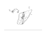2205455228 - Rear Doors: Receptacle Housing for Mercedes-Benz Image
