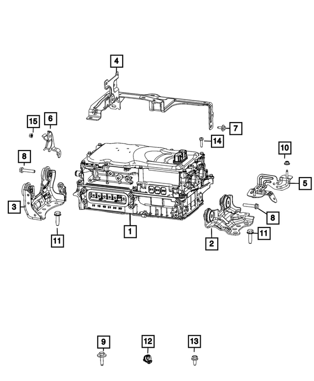 5185220AK - High Voltage Powertrain Systems: Power Inverter Module for Mopar Image image