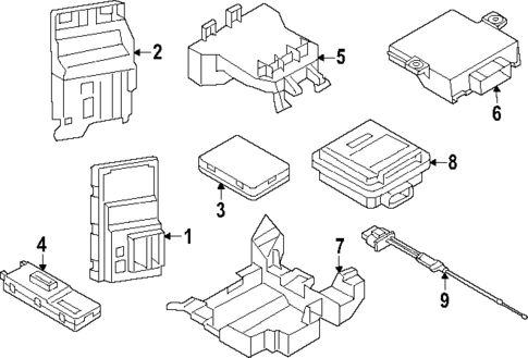 Electrical Components for 2025 Audi SQ7 #0