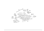 2219101536 - Driver Seat: Height Adjustment for Mercedes-Benz Image
