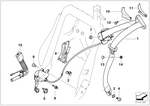 72119138269 - : Upper Belt Front Left for BMW Image