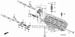 14620PGEA10 - Engine: ARM ASSY., IN. ROCKER for Honda Image