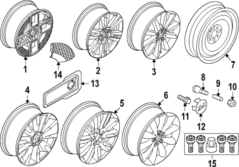 Wheels for 2020 Mini Cooper #1