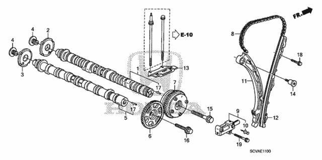 Camshaft - Cam Chain for 2008 Honda Element #0