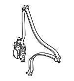 4818S5TA01ZA - Electrical: Seat Belt Lap And Shoulder Belt for Honda: Civic Image