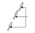 871351E001 - Body: Outer Molding Clip for Hyundai Image