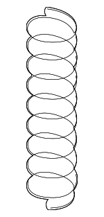 7147222655 - Body: Cover Spring for BMW: 528i, 528i xDrive, 535i, 535i GT, 535i GT xDrive, 535i xDrive, 550i, 550i GT, 550i GT xDrive, 550i xDrive, 640i, 640i Gran Coupe, 640i xDrive, 640i xDrive Gran Coupe, 650i, 650i Gran Coupe, 650i xDrive, 650i xDrive Gran Coupe, 740i, 740Ld xDrive, 740Li, 740Li xDrive, 750i, 750i xDrive, 750Li, 750Li xDrive, 760Li, ActiveHybrid 5, ActiveHybrid 7, M5, M6, M6 Gran Coupe Image