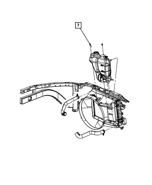 Under Hood for 2009 Chrysler Town & Country #0